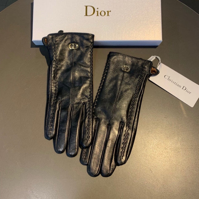TOUCHSCREEN GLOVES IN BLACK SHEEPSKIN 458585