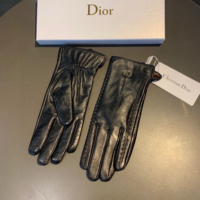 TOUCHSCREEN GLOVES IN BLACK SHEEPSKIN 458585