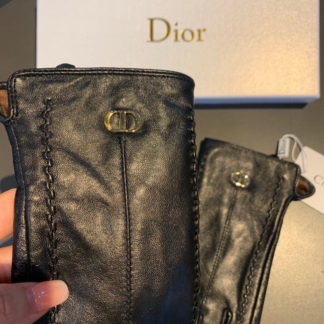TOUCHSCREEN GLOVES IN BLACK SHEEPSKIN 458585