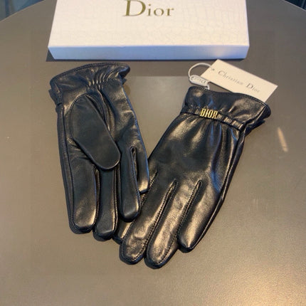 LAMBSKIN GLOVES BLACK 458587