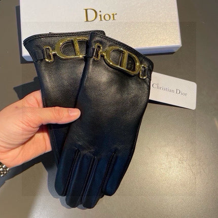 TOUCHSCREEN GLOVES IN BLACK LAMBSKIN 462261