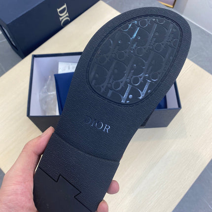 CD SLIDE ALIDAS SLIPPER BLACK JACQUARD