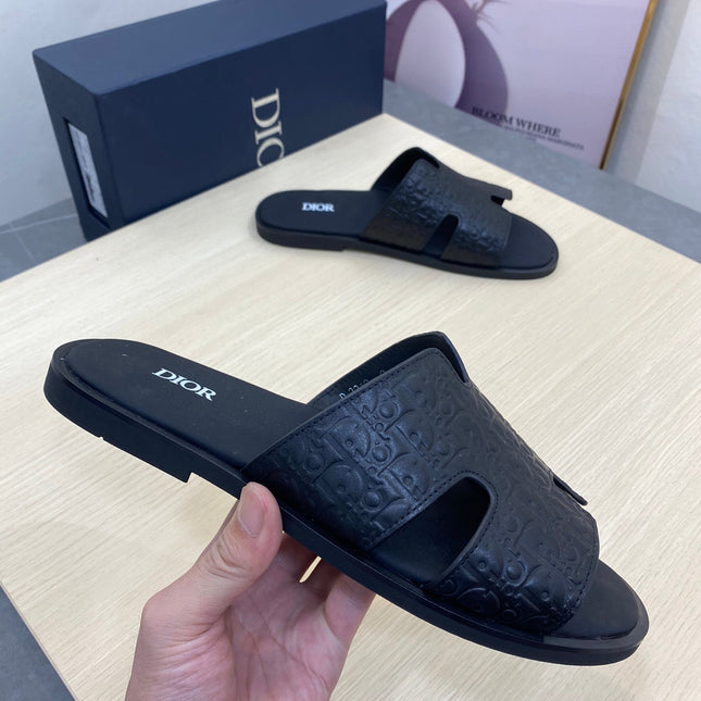 CD H-ALIAS SANDAL DENIM COLOR MONOGRAM CALFSKIN