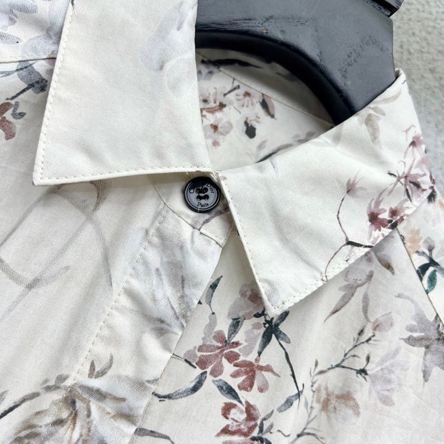 DIOR FLORAL LONG DRESS 275014