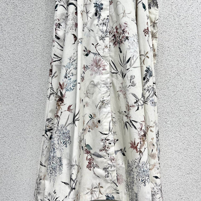 DIOR FLORAL LONG DRESS 275014