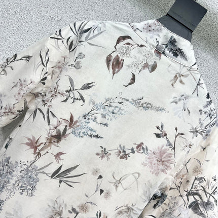 DIOR SHORT-SLEEVE RETRO DRESS 275031