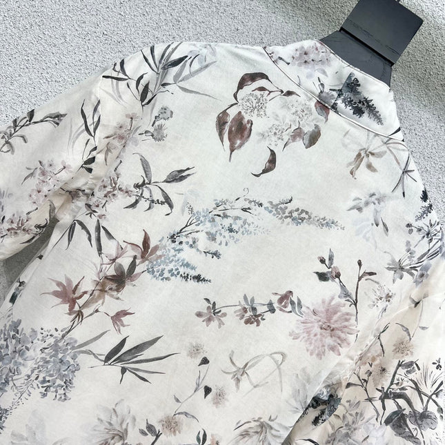 DIOR SHORT-SLEEVE RETRO DRESS 275031