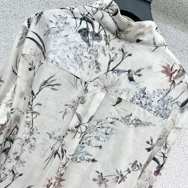 DIOR CLASSIC FLORAL SHIRT 275026