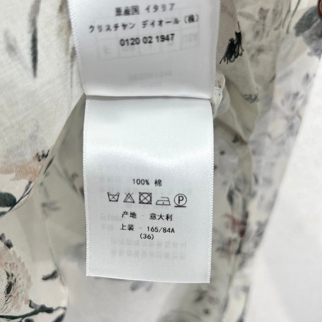 DIOR CLASSIC FLORAL SHIRT 275026