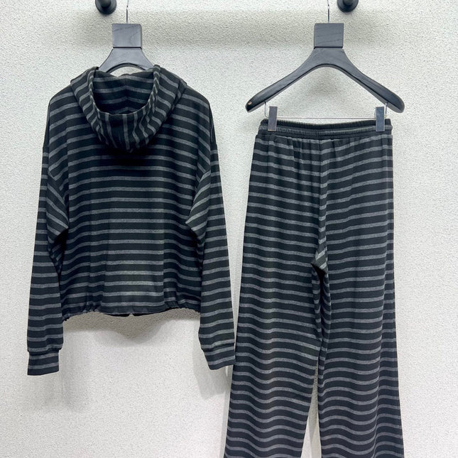 MIUMIU JACKET AND WIDE-LEG PANTS SET STYLE 13