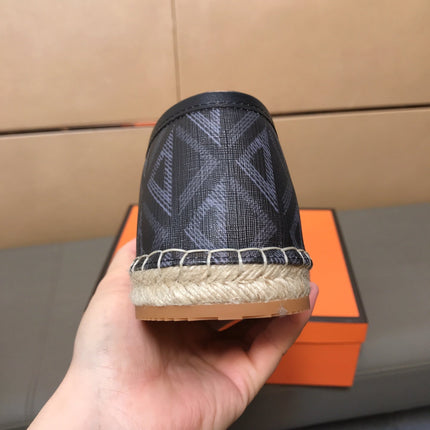 CD PARADISE ESPADRILLE LOAFER BLACK GEOMETRIC JACQUARD