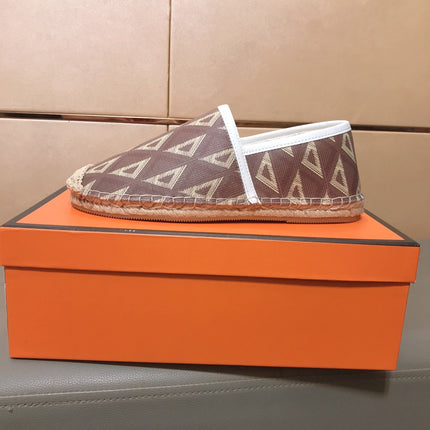 CD PARADISE ESPADRILLE LOAFER RUSSET GEOMETRIC JACQUARD