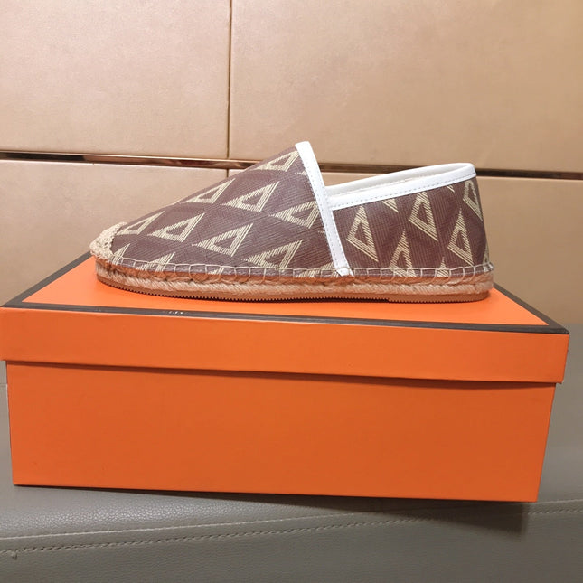 CD PARADISE ESPADRILLE LOAFER RUSSET GEOMETRIC JACQUARD