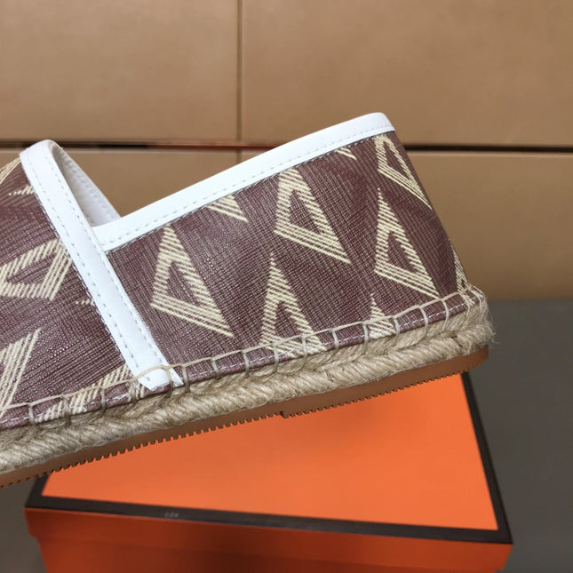 CD PARADISE ESPADRILLE LOAFER RUSSET GEOMETRIC JACQUARD