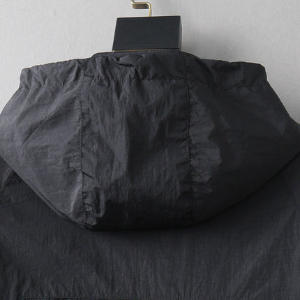 LV HOODED JACKET BLACK 239047