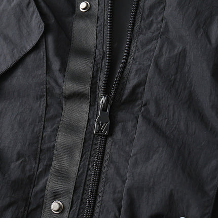 LV HOODED JACKET BLACK 239047