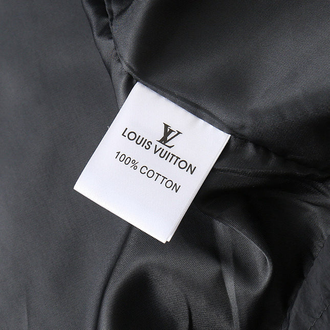 LV HOODED JACKET BLACK 239047