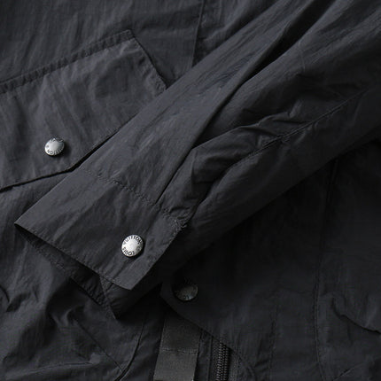 LV HOODED JACKET BLACK 239047