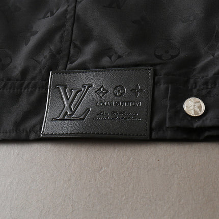 LV SHIRT JACKET BLACK MONOGRAM 239044
