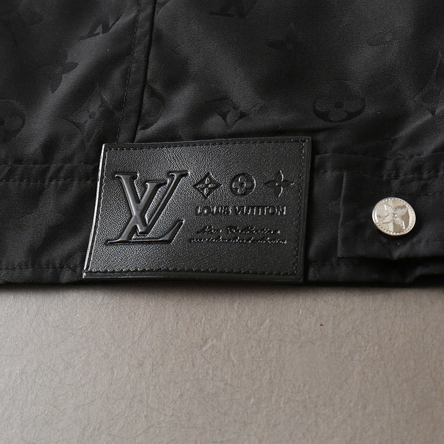 LV SHIRT JACKET BLACK MONOGRAM 239044