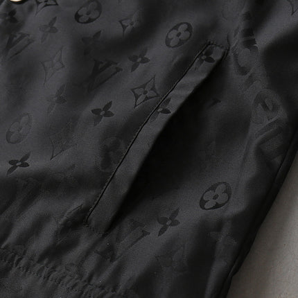 LV SHIRT JACKET BLACK MONOGRAM 239044