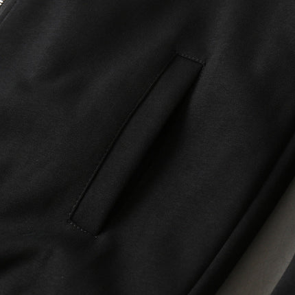 LV BLACK JACKET EMBROIDERED LOGO 239045