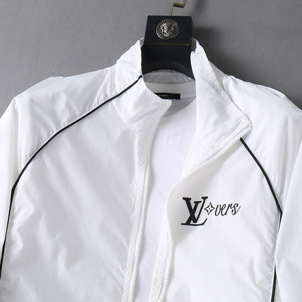 LV WINDBREAKER JACKET WHITE 239048