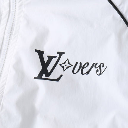 LV WINDBREAKER JACKET WHITE 239048