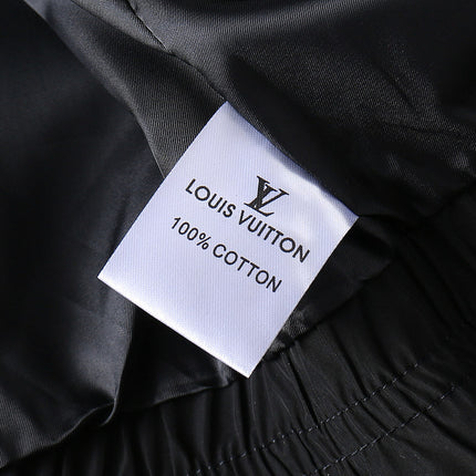 LV BLACK MONOGRAM HOODED JACKET 239052