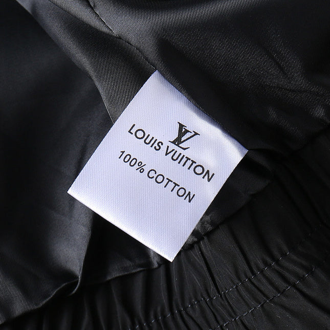 LV BLACK MONOGRAM HOODED JACKET 239052