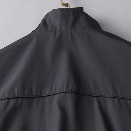 LV BLACK MIX NAVY BLUE MONOGRAM AND DAMIER JACKET 239054