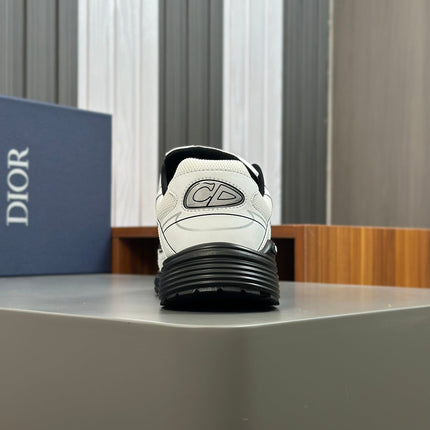 CD B30 SNEAKER WHITE AND BLACK MESH FABRIC