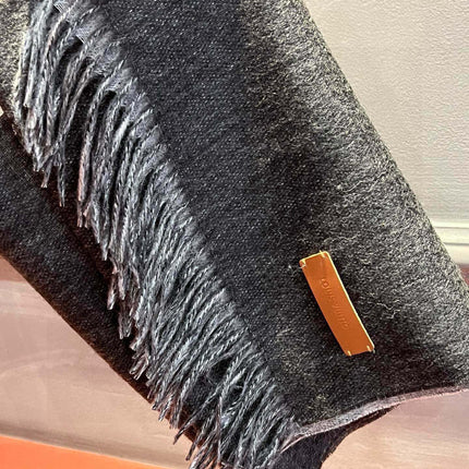 SCARF 180 CM IN BLACK CASHMERE 396477