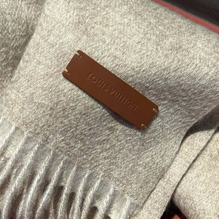 SCARF 180 CM IN TAN BEIGE CASHMERE 396478