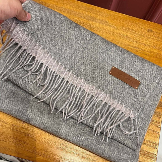 SCARF 180 CM IN DOVE GRAY CASHMERE 396481