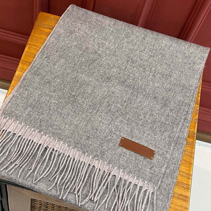 SCARF 180 CM IN DOVE GRAY CASHMERE 396481