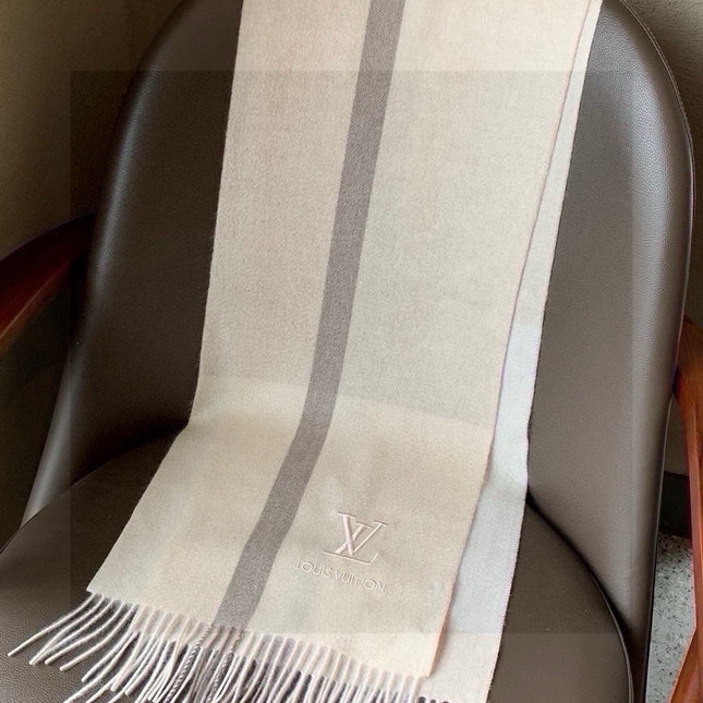 SCARF 170 CM IN BEIGE CASHMERE 399930