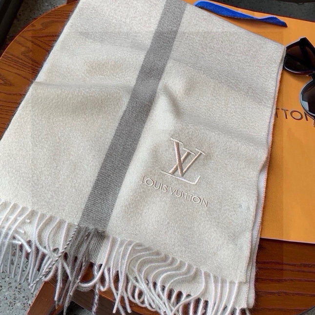 SCARF 170 CM IN BEIGE CASHMERE 399930