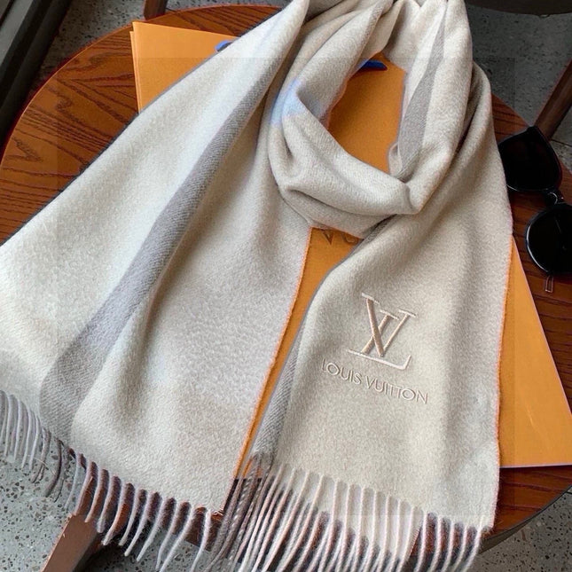SCARF 170 CM IN BEIGE CASHMERE 399930