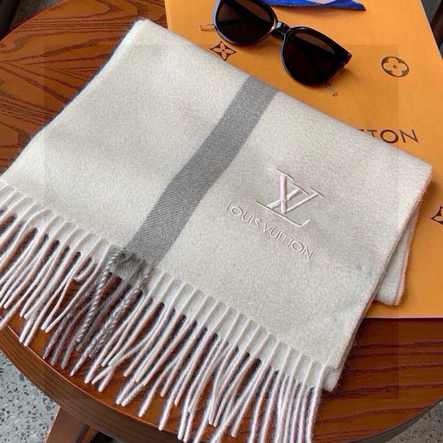SCARF 170 CM IN BEIGE CASHMERE 399930