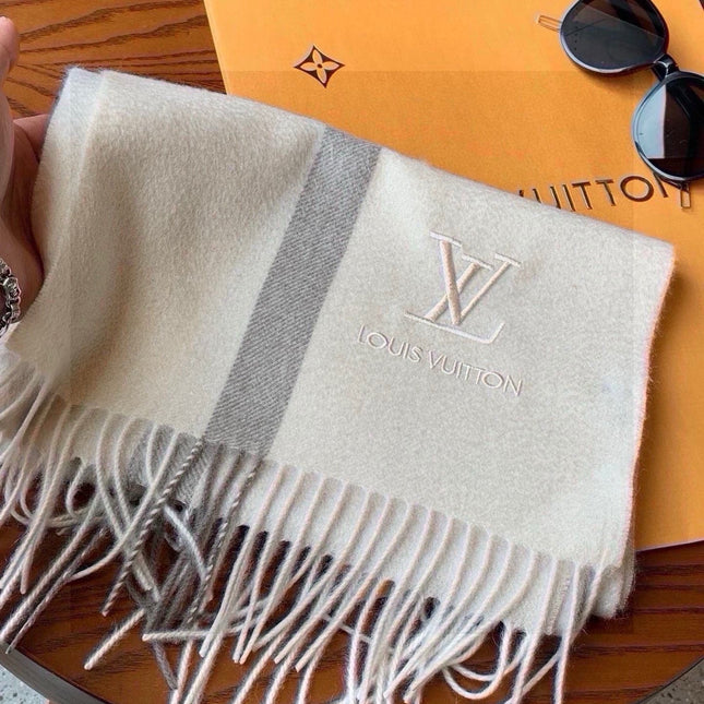 SCARF 170 CM IN BEIGE CASHMERE 399930