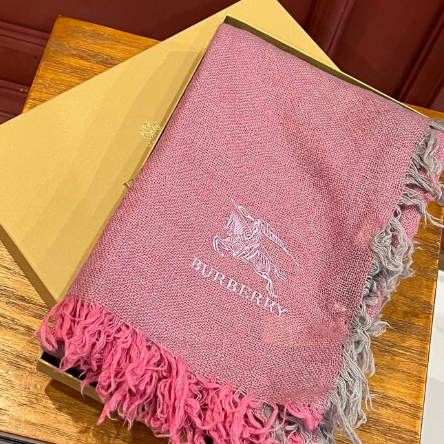 SCARF 200 CM IN FLAMINGO PINK CASHMERE 410225