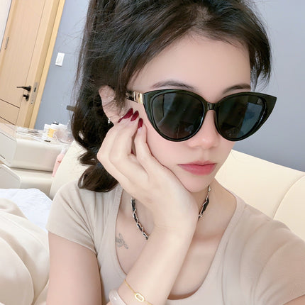 CAT EYE SUNGLASSES L15803 IN ACETATE