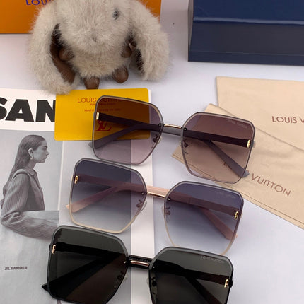 SQUARE SUNGLASSES L0365 IN METAL