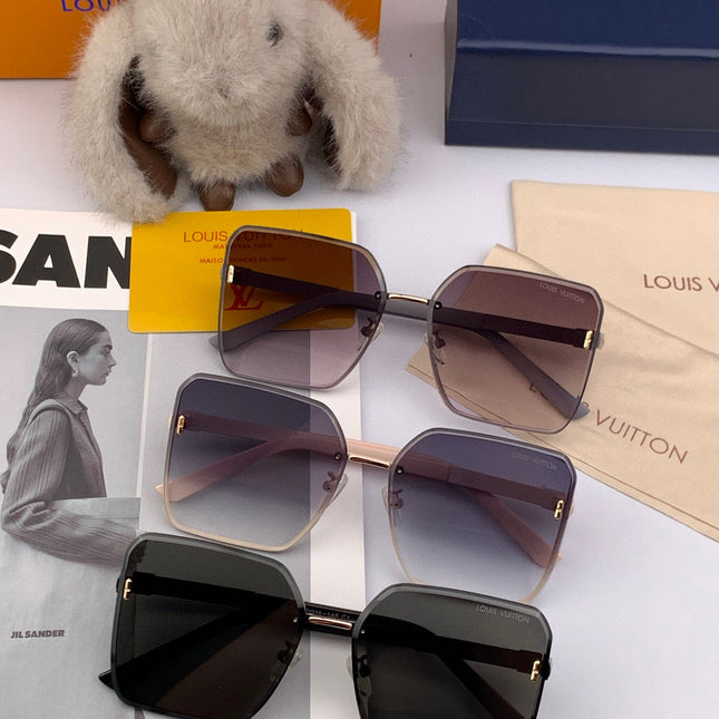 SQUARE SUNGLASSES L0365 IN METAL