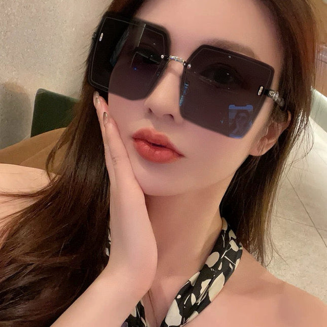 SQUARE SUNGLASSES L0365 IN METAL