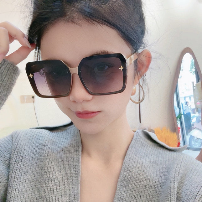 SQUARE SUNGLASSES L8148 IN ACETATE