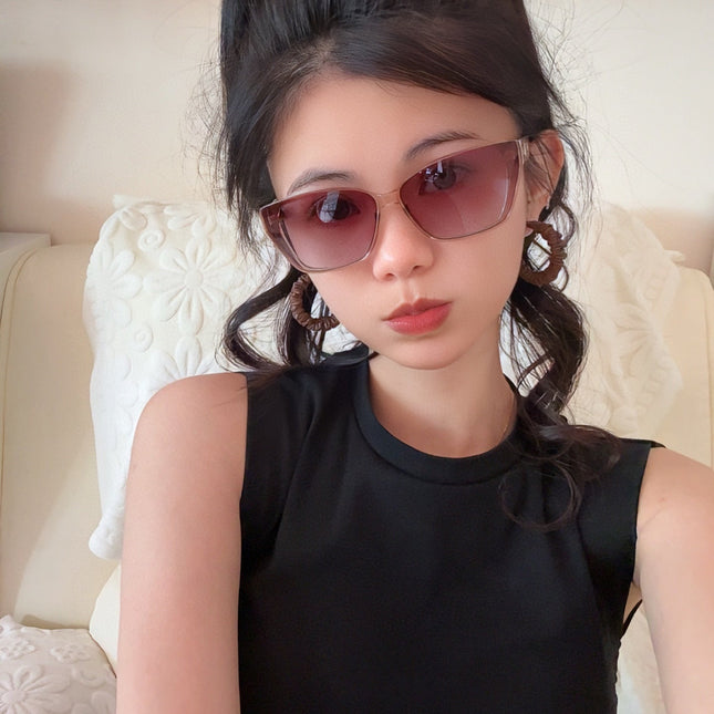 CAT EYE SUNGLASSES L0552 IN ACETATE