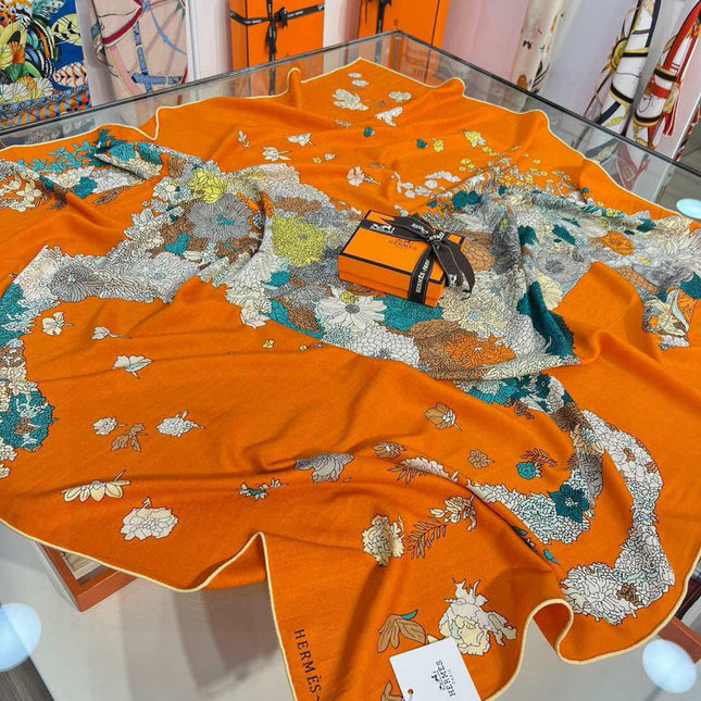 HERMES 25S SCARF 140 IN SILK 724764