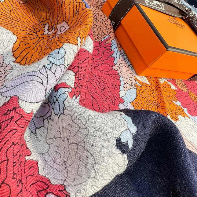 HERMES 25S SCARF 140 IN SILK 724765